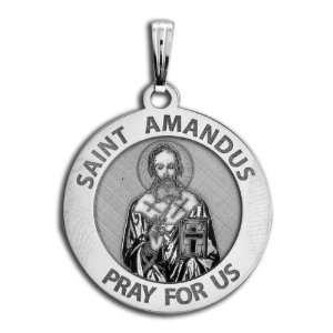  Saint Amandus Medal Jewelry