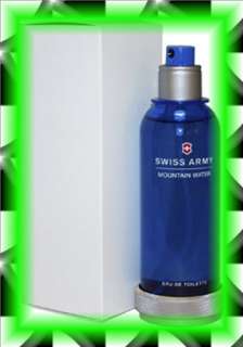 SWISS ARMY Mountain Water Cologne for MEN by SWISS ARMY 3.4 oz (100 ml 