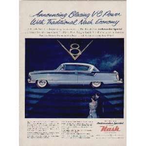   New Ambassador Special  1956 Nash by American Motors Ad, A4912A