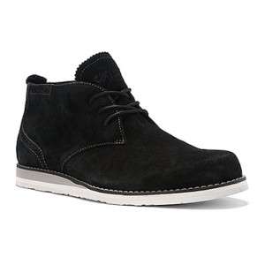 Mens Stacy Adams CONNOR Black Suede Casual Boots  