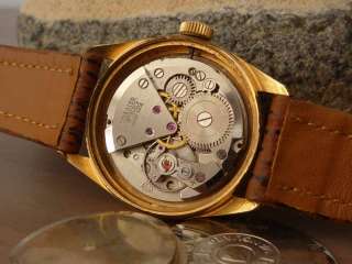   Vanguard Vintage Rose Gold Watch 17j HW Cal. MST430 & Date  