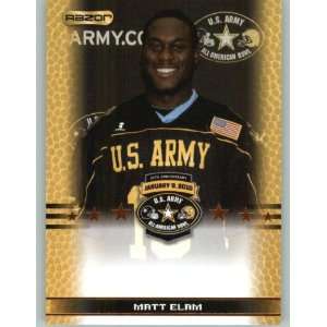  2010 Razor US Army All American Bowl Promo #NNO Matt Elam 