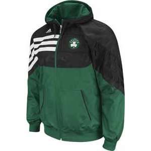  Boston Celtics On Court Full Zip Hooded Sweatshirt   Large 