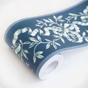 AIH B1007 Roll   Ribbon & Vines   Self Adhesive Wallpaper 