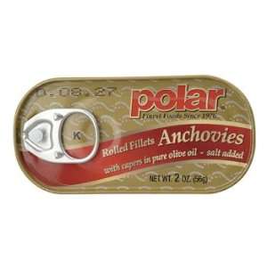 25 Can Case of 2oz. Rolled Anchovies  Grocery & Gourmet 