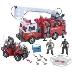  True Heroes Fire Emergency Playset: Toys & Games