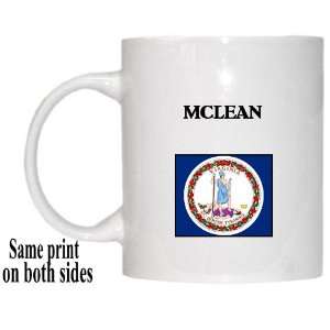  US State Flag   MCLEAN, Virginia (VA) Mug 