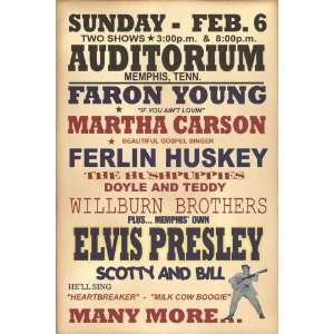  Elvis Presley   Faron Young, Martha Carson, Ferlin Huskey 