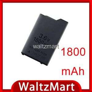 New 3.6V 1800mAh Rechargeable Lithium Battery Pack for Sony PSP 1000 