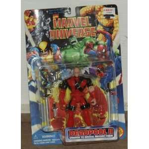  Marvel Universe Deadpool II 1996 Action Figure Toys 