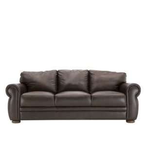  Marsala Brown Leather Sleeper Sofa: Home & Kitchen