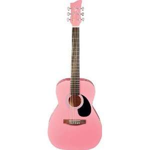  Jay Turser Jj43 3/4 size Acoustic Guitar   Pink: Musical 