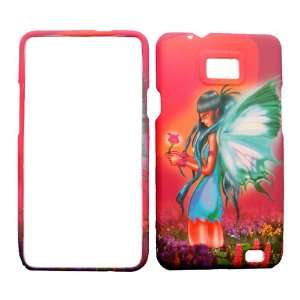   II SGH I777 FLOWER ANGELIC FAIRY COVER CASE Cell Phones & Accessories