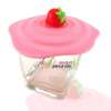 Lovely Silicone Cup Cover Airtight Cap Lid Strawberry  