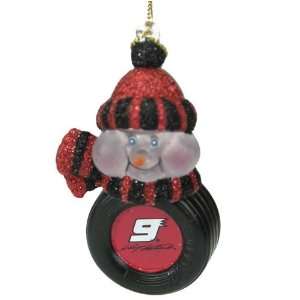  Kasey Kahne NASCAR Light Up Acrylic Snowman Ornament (3 