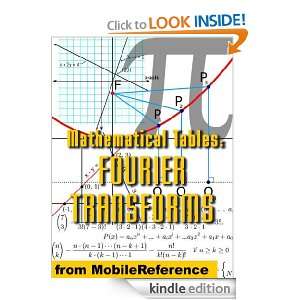 Mathematical Tables Fourier Transforms (Mobi Study Guides) [Kindle 