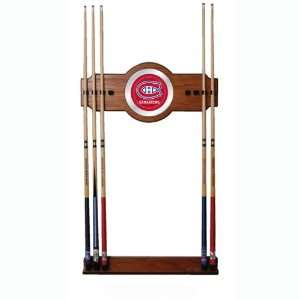  NHL Montreal Canadians 2 piece Wood and Mirror Wall Cue 