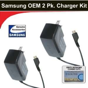  Original OEM Set of 2 Travel Chargers for your Samsung SPH 