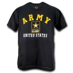   BLACK Mens 30 Single Military Star Graphic Tee,Tees,T Shirts (LARGE