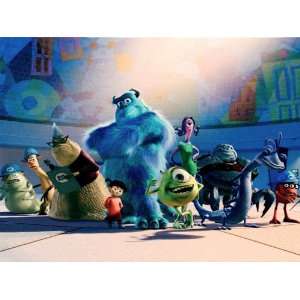  Disney Pixar Art Monsters Inc. Lithograph Portfolio Animation 