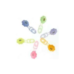  Assorted Spring Color Acrylic Hair Claw Case Pack 1440 