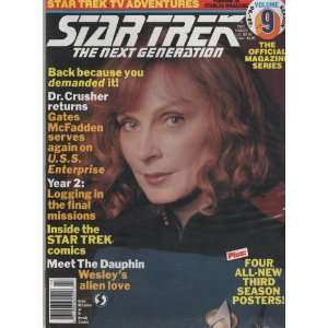  Star Trek TNG Official MAGAZINE # 9,1989 1990 Season 