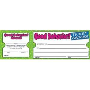  Good Behavior Ticket Awards: Office Products