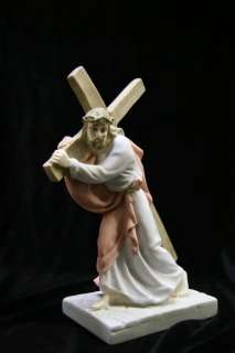 Jesus Christ with Cross Statue Sculpture Vittoria  