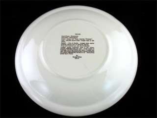 Vernon Kilns Texas State Collector Plate In Color 10.5 Diameter 