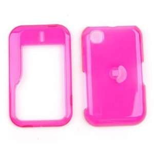  Nokia Surge 6790 Transparent Hot Pink Hard Case,Cover 