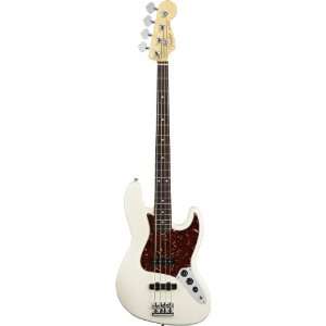  Fender American Standard Jazz Bass®, Olympic White 