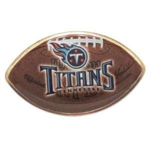 TENNESSEE TITANS OFFICIAL LOGO BRASS LAPEL PIN:  Sports 