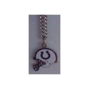  NFL INDIANAPOLIS COLTS TEAM LOGO NECKLACE: Sports 