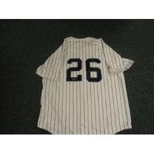 Eduardo Nunez Signed #26 New York Yankees Jersey   Autographed MLB 