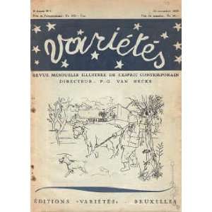   , No. 7, Novembre 1929 [George Grosz] P.G. [Ed.] Van Hecke Books