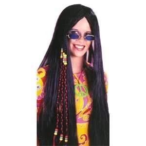   Ribbon Beaded Braids 60s Halloween Costume Accessory: Office Products