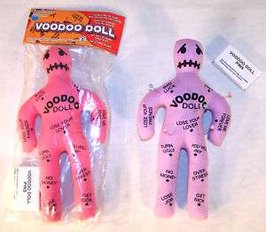 FUNNY VOODOO DOLL gag dolls magic spell vodoo joke pins  