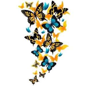 Butterflies, Vector Illustration, Eps and Ai Files Included   Peel and 