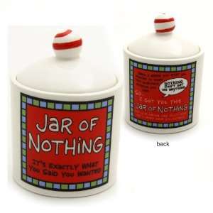  Our Name Is Mud by Lorrie Veasey Jar of Nothing Jar, 4 1/4 