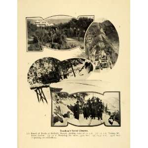  1906 Print Pasadena California Seasons McNally Ranch Mt Lowe 