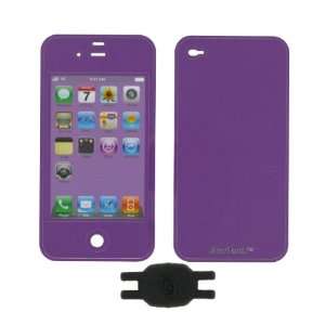 Purple Smart Touch Shield Decal Sticker and Wallpaper for Apple iPhone 