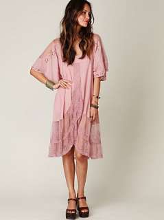 NEW FREE PEOPLE Romantics ALL THE BEST EmbroideredLace DRESS TUNIC XS 