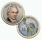 2010 P + D James Buchanan B.U. Dollar Coin  