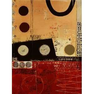  New Variation I, Fine Art Canvas Transfer by Mary Calkins 