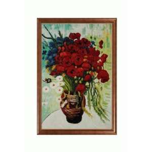 Art Reproduction Oil Painting   Van Gogh Paintings Vase with Daisies 