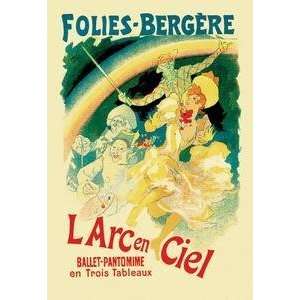  Vintage Art Arc en Ciel Folies Bergere   01449 0