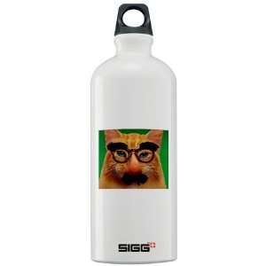  Groucho Cat Humor Sigg Water Bottle 1.0L by CafePress 