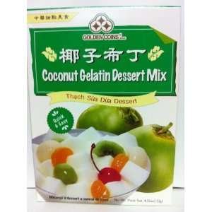 COCONUT GELATIN DESSERT MIX 6x4.35OZ  Grocery & Gourmet 