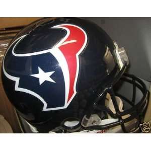 Arian Foster Autographed Helmet   Authentic   Autographed NFL Helmets