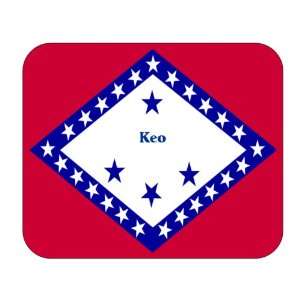    US State Flag   Keo, Arkansas (AR) Mouse Pad 